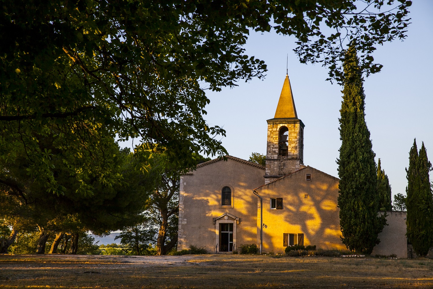 "Riez la Romaine" et sa charmante chapelle Sainte-Maxime. ((©AD04-Thibaut Vergoz)
