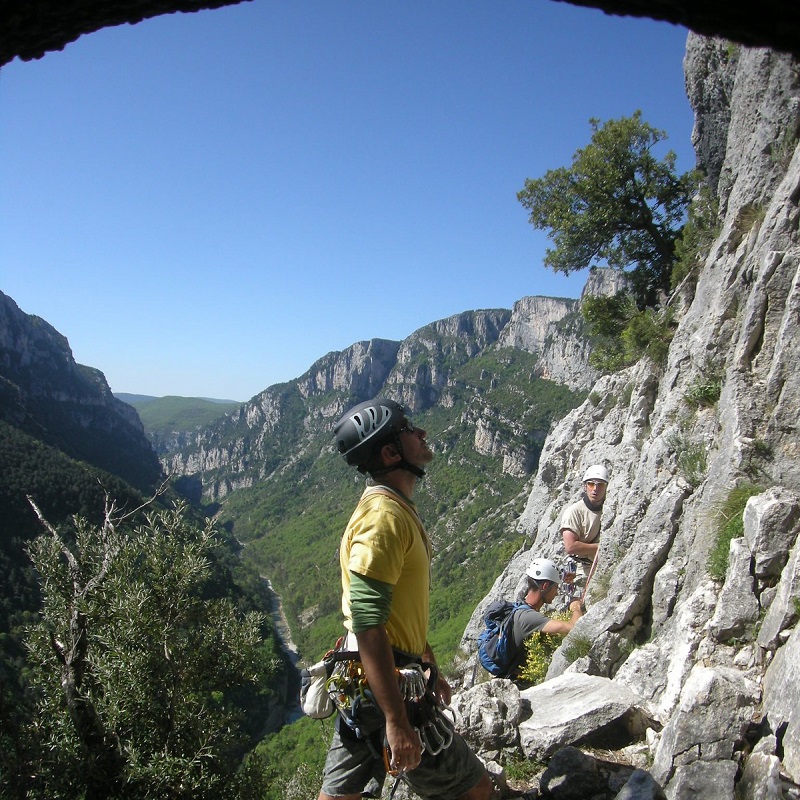 activités escalade Gorges du Verdon