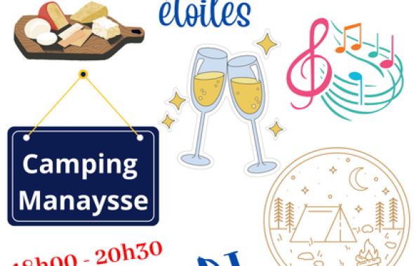 Apéro Live Musik at the Manaysse campsite_Moustiers-Sainte-Marie