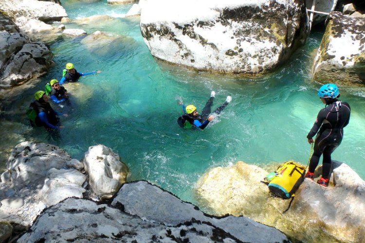 Canyoning dans  le Verdon avec Rocksiders