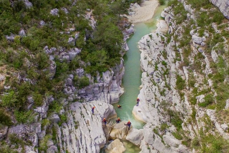 Escalade dans les Gorges du Verdon