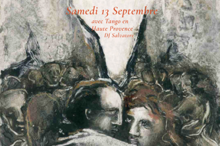 Tango dance " Milonga under the star "_Moustiers-Sainte-Marie
