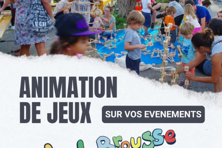 Jeux pour Tous avec "La Ludobrousse" - Salle de La Ruche rue de la Bourgade