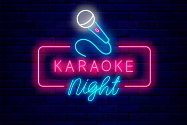 Karaoke night at the Brasserie du Petit Lac_Moustiers-Sainte-Marie