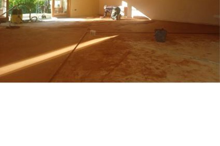 Salle Rébory en cours de rénovation