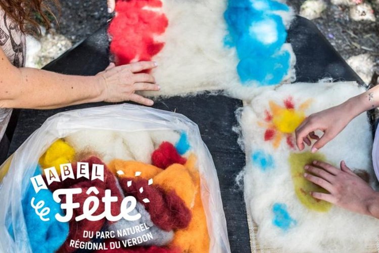 Créer des objets avec la laine feutrée_Moustiers-Sainte-Marie