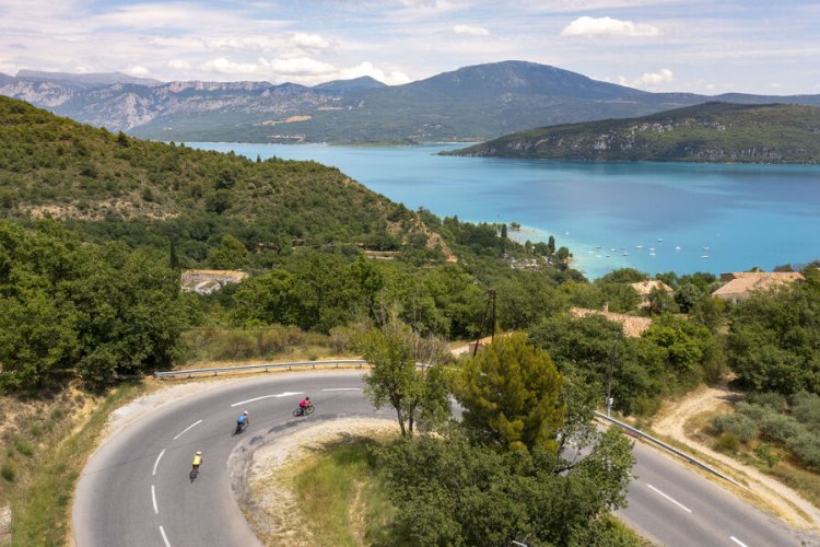 3 jours velo route Verdon