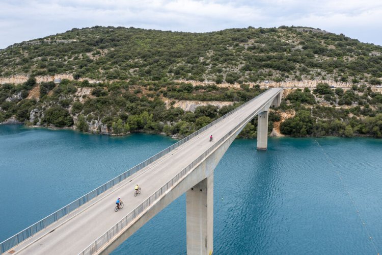 3 jours velo route Verdon