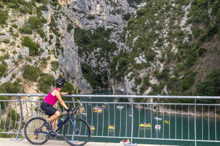 3 jours velo route Verdon