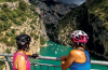 Tour des Gorges du Verdon (vélo, Moustiers, gorges du Verdon)