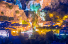 Moustiers by night