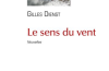 Gilles Dienst - Le sens du vent