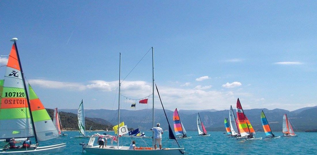 La 8ème édition de LA VENTACRUZ (diverses épreuves de régates) au programme de la première édition de ce grand FESTIVAL NAUTIQUE au lac de Sainte-Croix !
