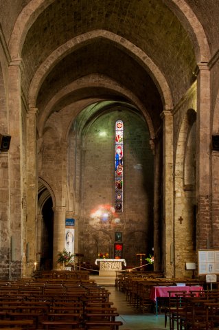 intérieur de l'église Notre Dame de l'Assomption