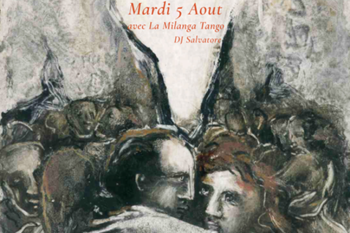 Tango dance " Milonga under the star "_Moustiers-Sainte-Marie Tango dance " Milonga under the star "_Moustiers-Sainte-Marie