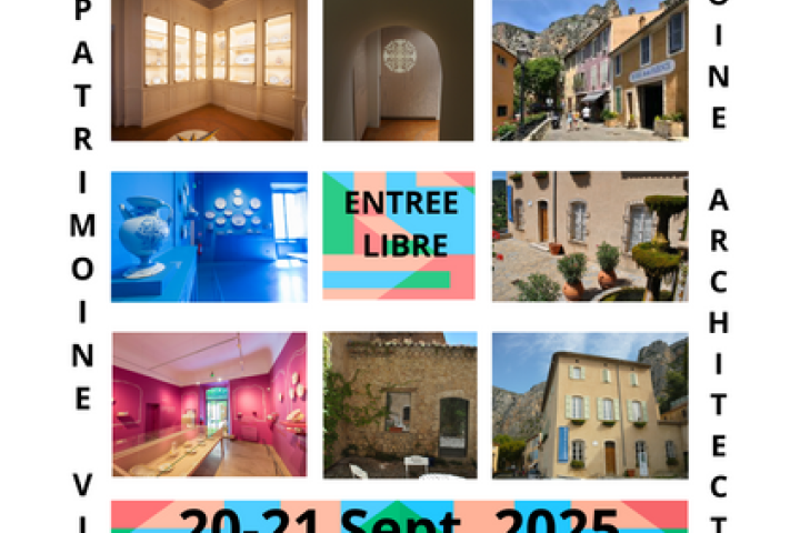 European Heritage Days_Moustiers-Sainte-Marie European Heritage Days_Moustiers-Sainte-Marie