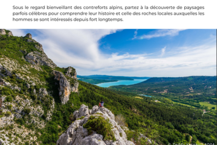 GÉOTOUR "Between lake and cliffs"_Moustiers-Sainte-Marie GÉOTOUR "Between lake and cliffs"_Moustiers-Sainte-Marie