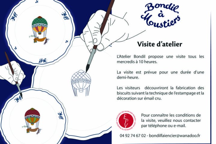 Visite de l'atelier Bondil_Moustiers-Sainte-Marie Visite de l'atelier Bondil_Moustiers-Sainte-Marie