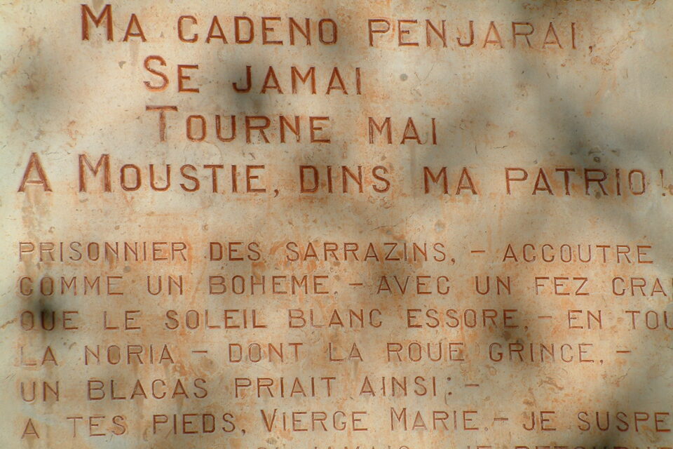 Légende de Frédéric Mistral