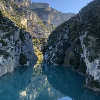 Les Gorges du Verdon dans l'ombre