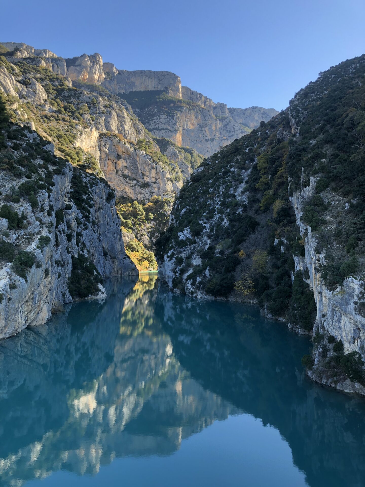 Les Gorges du Verdon dans l'ombre