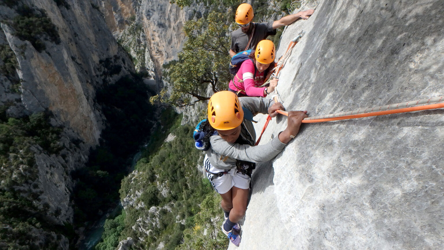 Parcours aventure escalade