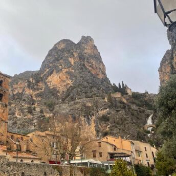 Moustiers-Sainte-Marie, winter