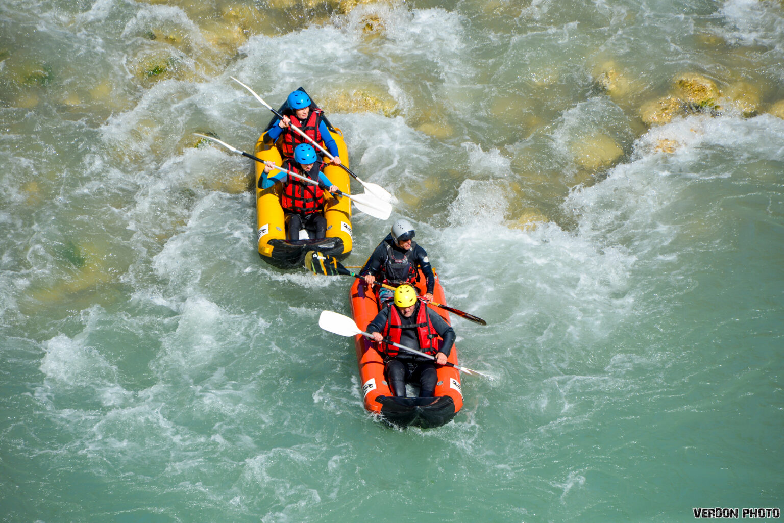 Sensations fortes canoë